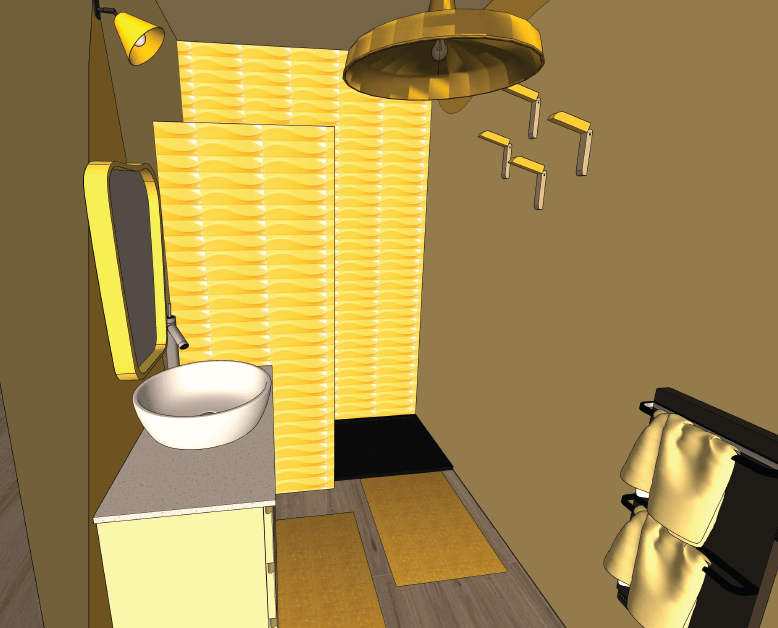 salle de bain Chloé et Constantin