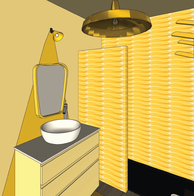 salle de bain Chloé et Constantin